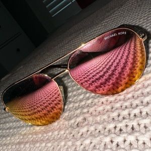 Michael Kors Pink Aviators
